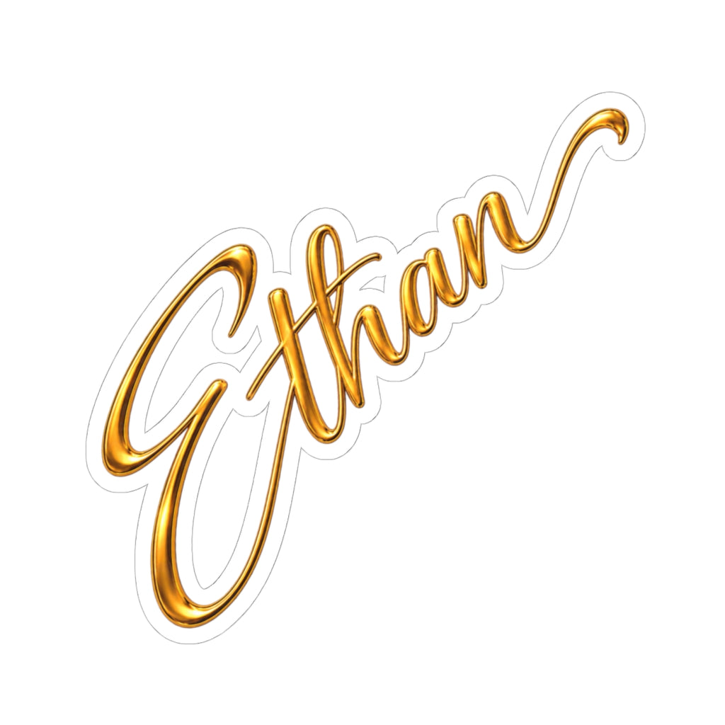 “Ethan” Kiss-Cut Decal