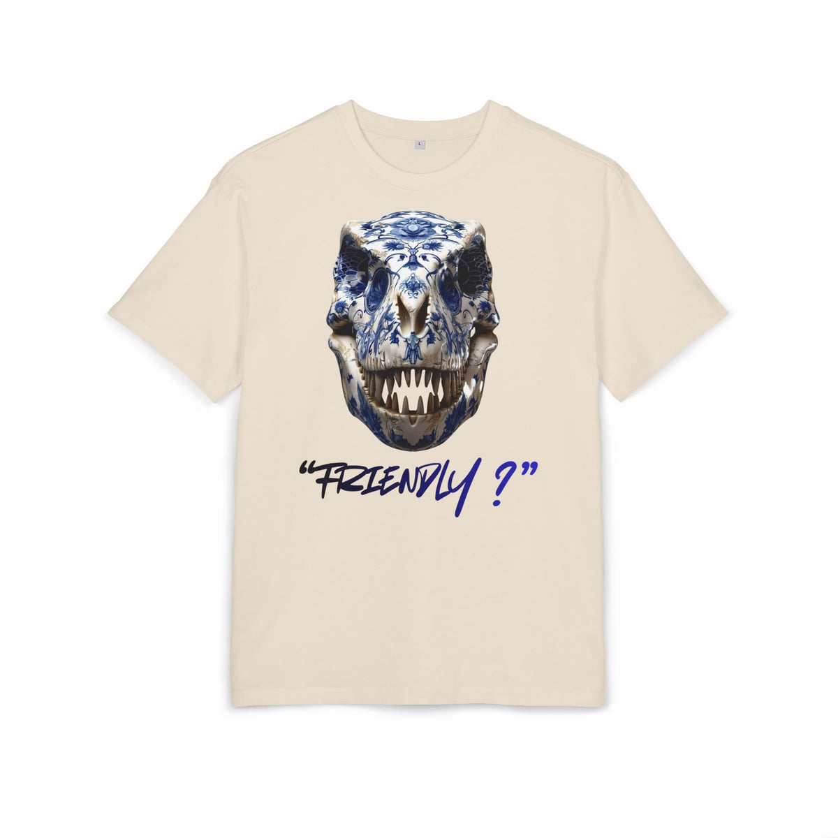 ‘Friendly?’- Oversized Tshirt