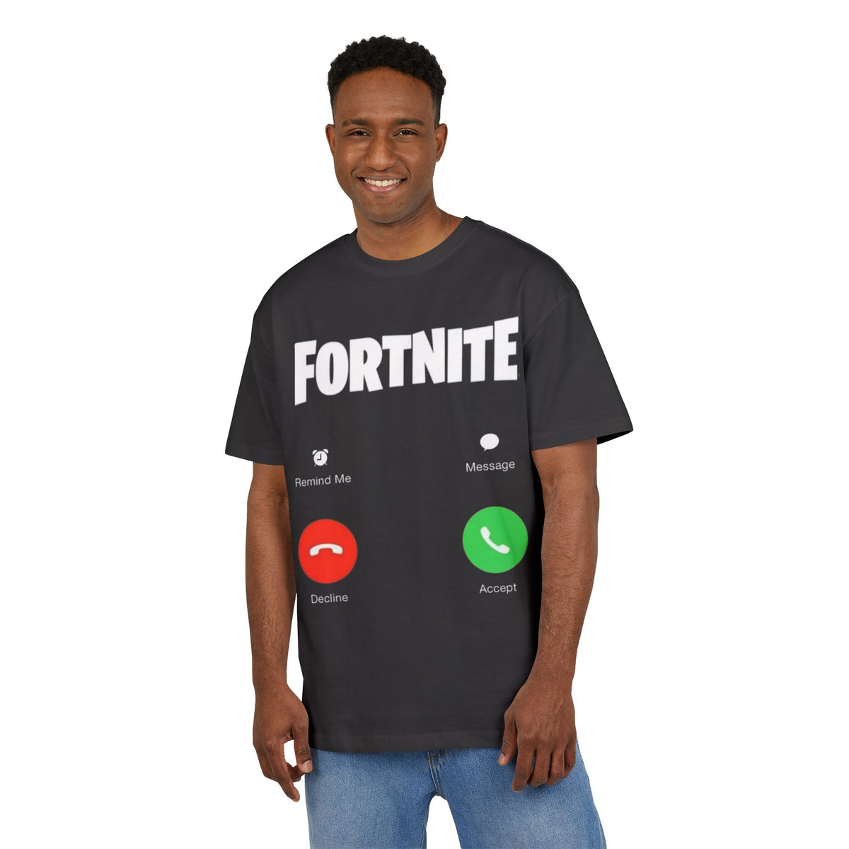 ‘ Gaming Calling - Accept/Decline’- Oversized Tshirt
