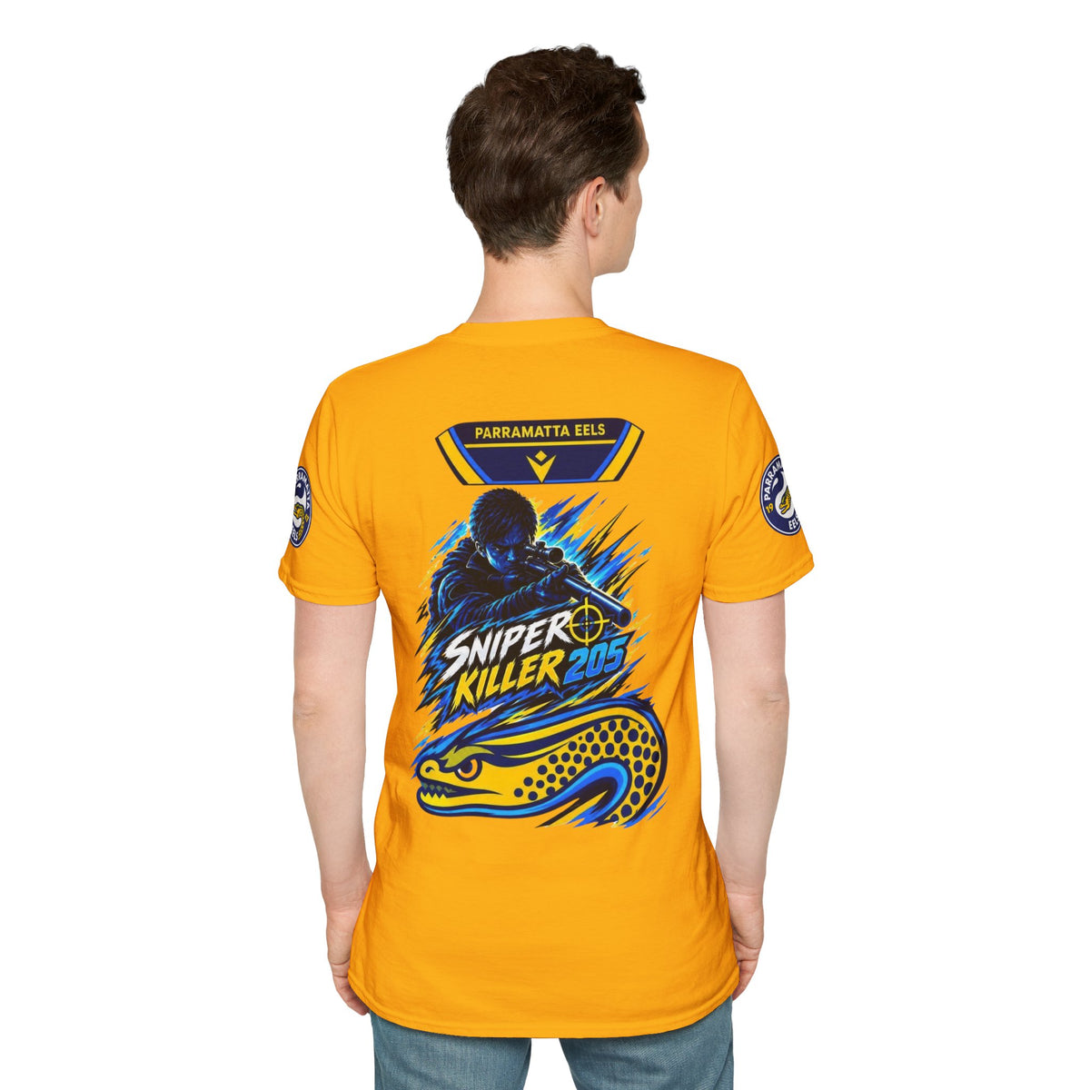 Parramatta Eels(Option 1) "Sniper Killer 205" Team T-Shirt