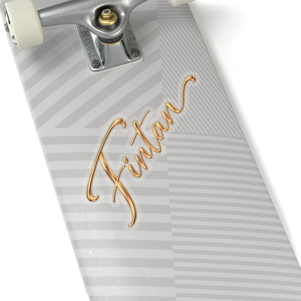 "Fintan" Kiss-Cut Vinyl Decal