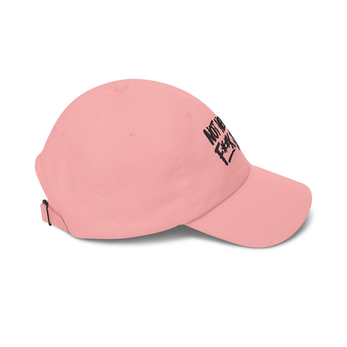 Not Here to F**k Crab Dad Cap — Embroidered Slouchy Baseball Hat
