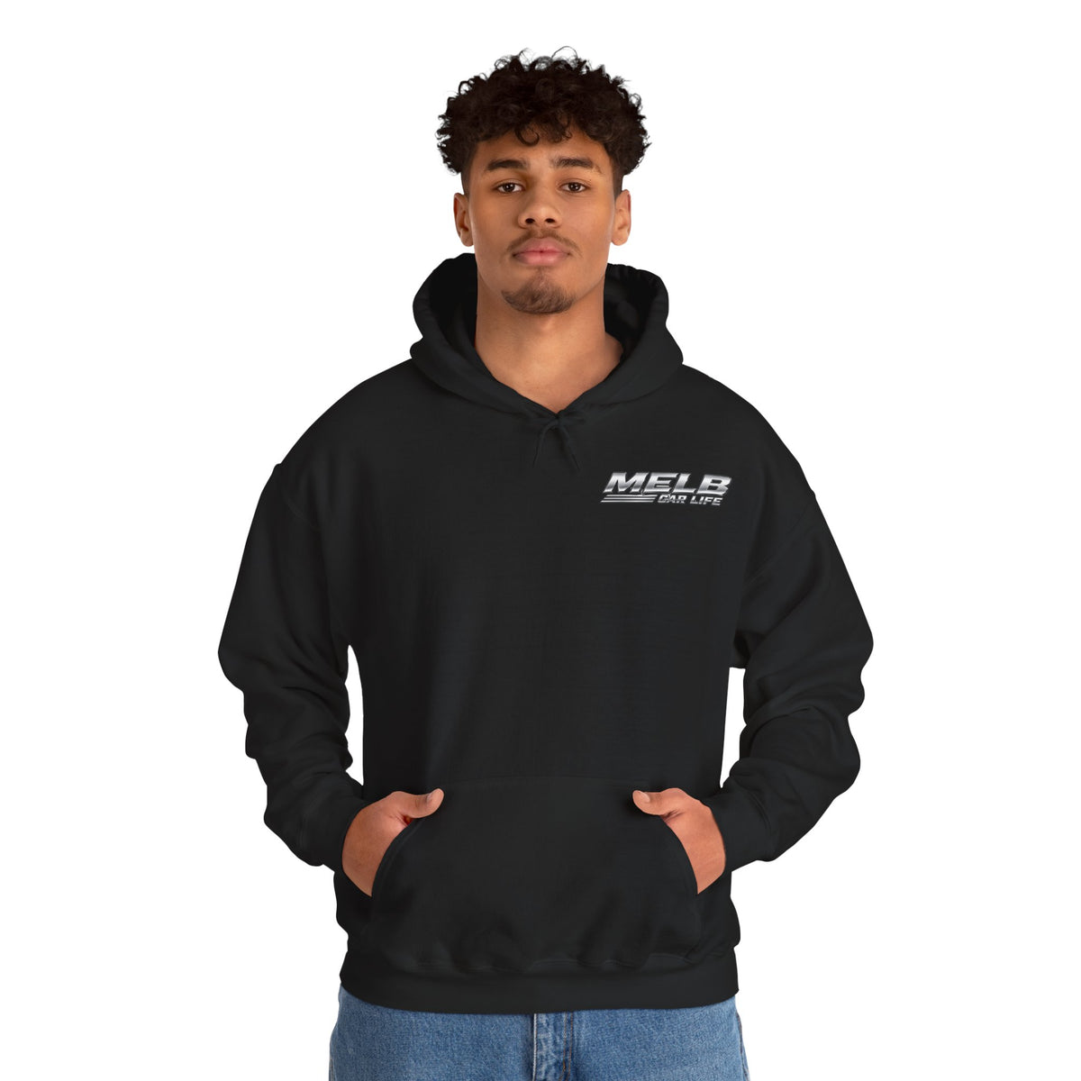 Car Life Hoodie — Red Station Wagon "NILE8" Graphic Streetwear