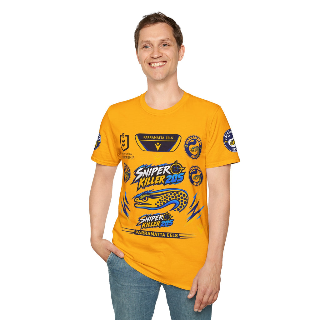 Parramatta Eels(Option 1) "Sniper Killer 205" Team T-Shirt