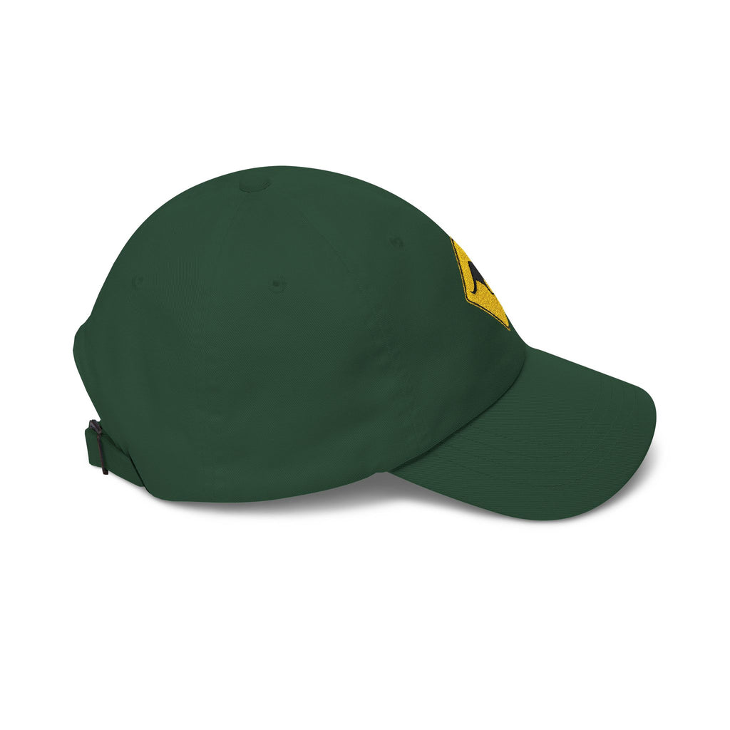 Dad Cap — Kangaroo Road Sign Embroidered Hat