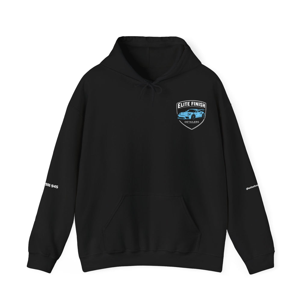 Hoodie 2 — Elite Finish Detailers Logo Pullover (Car Detailing Service)