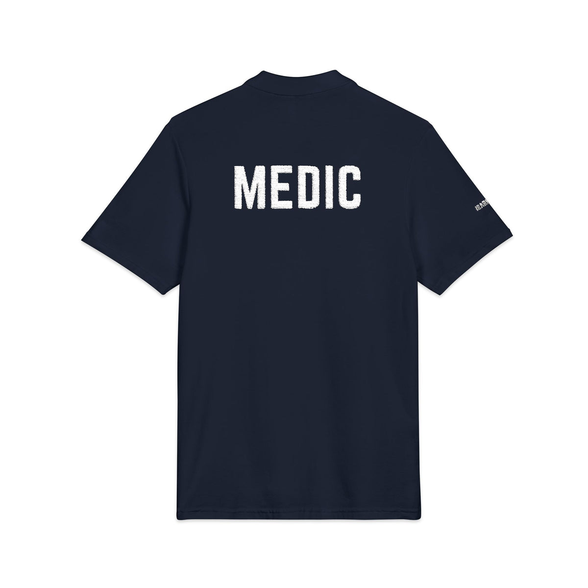 Medic Embroidered Polo Shirt – Navy Tactical First Responder Uniform