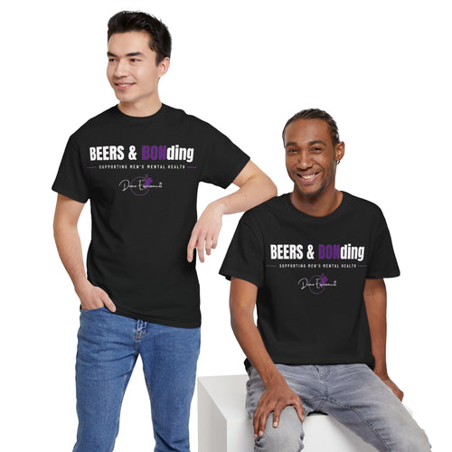 BEERS & BONDing Support Tee — DVINE Mental Health Fundraiser T-Shirt