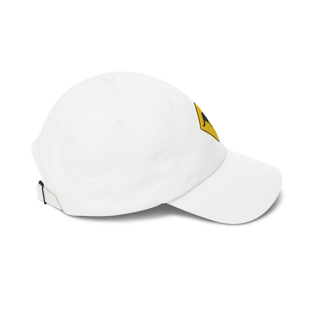 Dad Cap — Kangaroo Road Sign Embroidered Hat