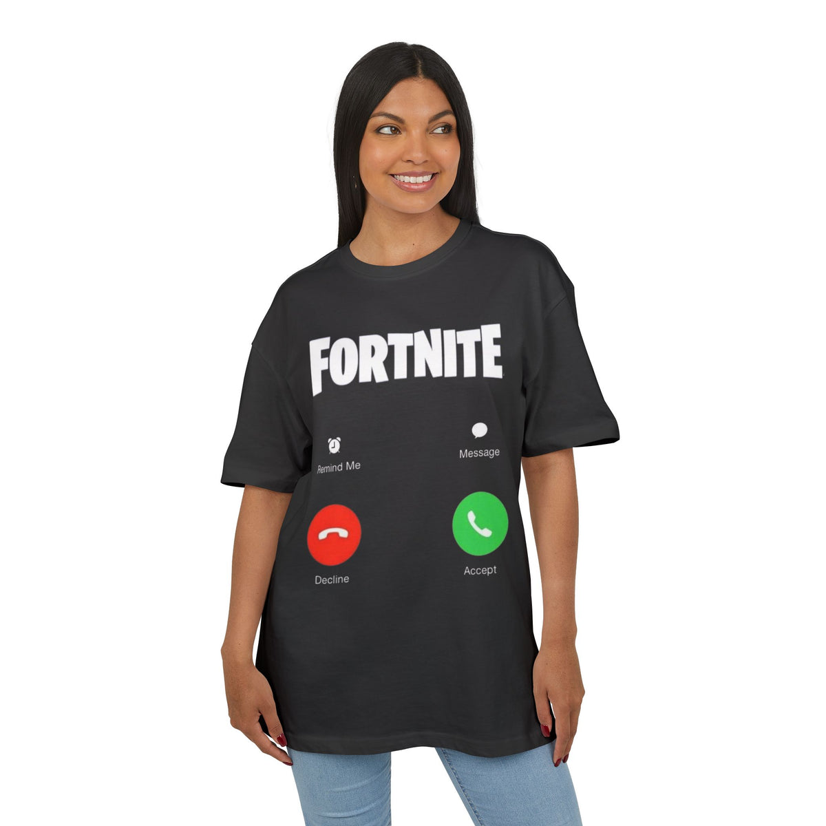 ‘ Gaming Calling - Accept/Decline’- Oversized Tshirt