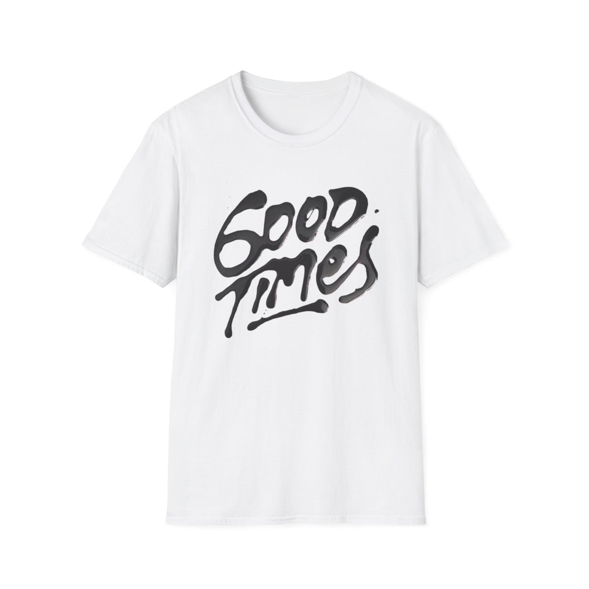 Good Times T-Shirt — Retro Script Graphic Tee