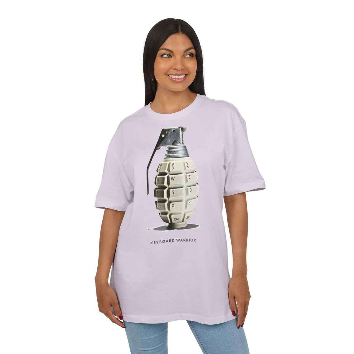 ‘Keyboard Warrior’- Oversized Tshirt