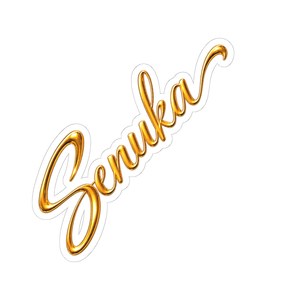 'Senuka' Kiss-Cut Decorative Sticker