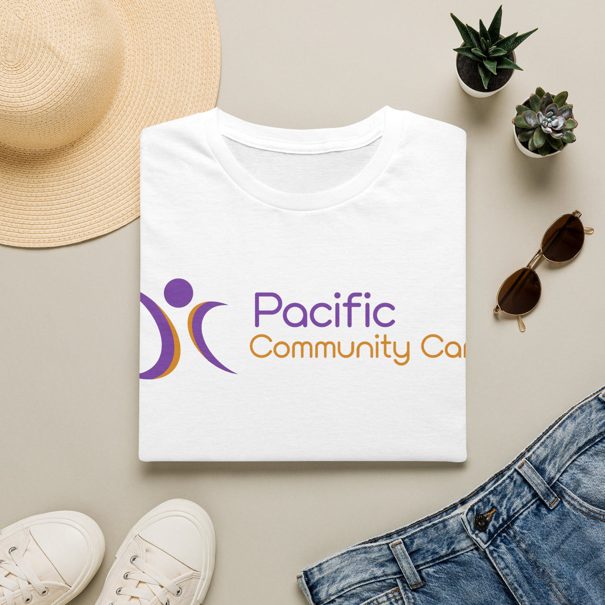 Pacific Community Care Logo T‑Shirt