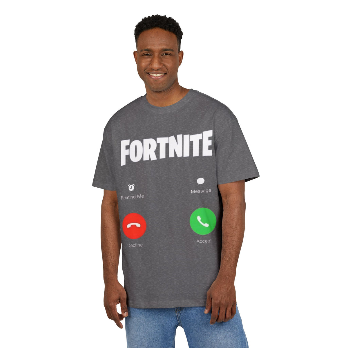 ‘ Gaming Calling - Accept/Decline’- Oversized Tshirt