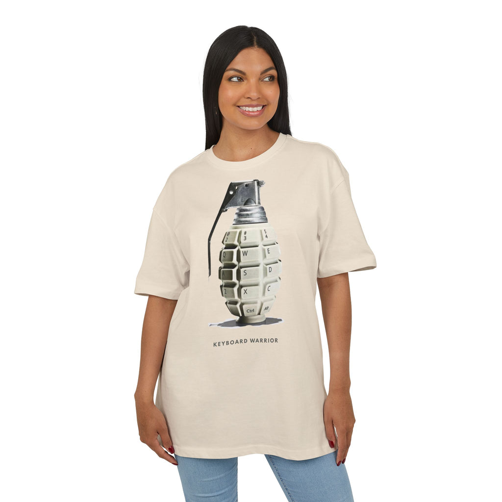 ‘Keyboard Warrior’- Oversized Tshirt