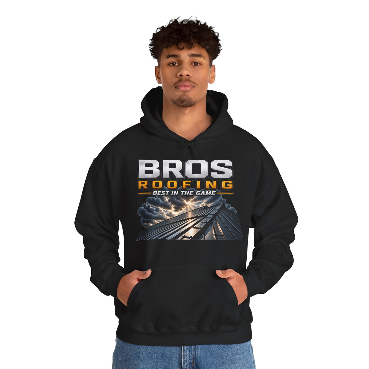 BROS Roofing Company Hoodie — Bros Roofing “Best in the Game” Workwear