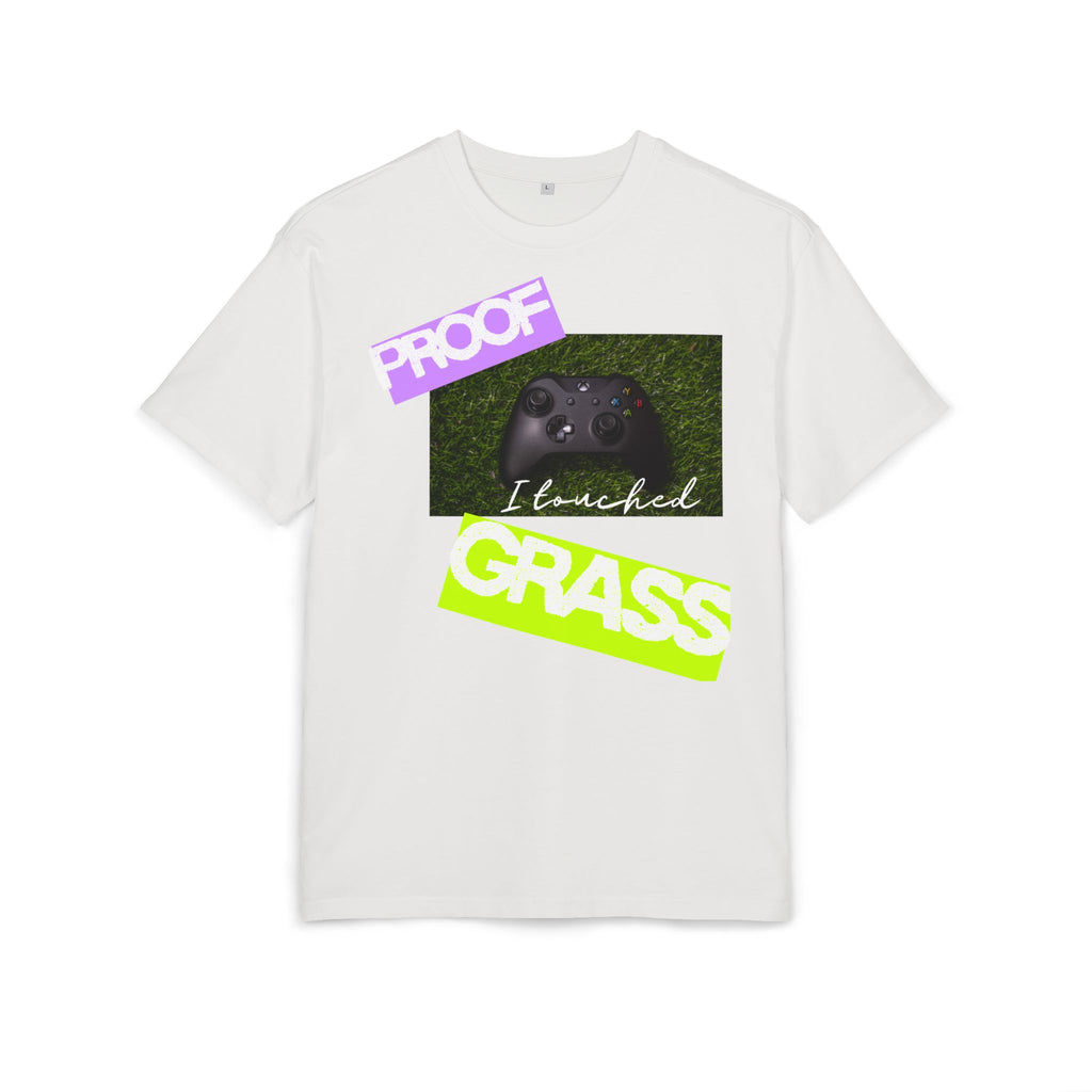 ‘Proof I touched grass’- Oversized Tshirt