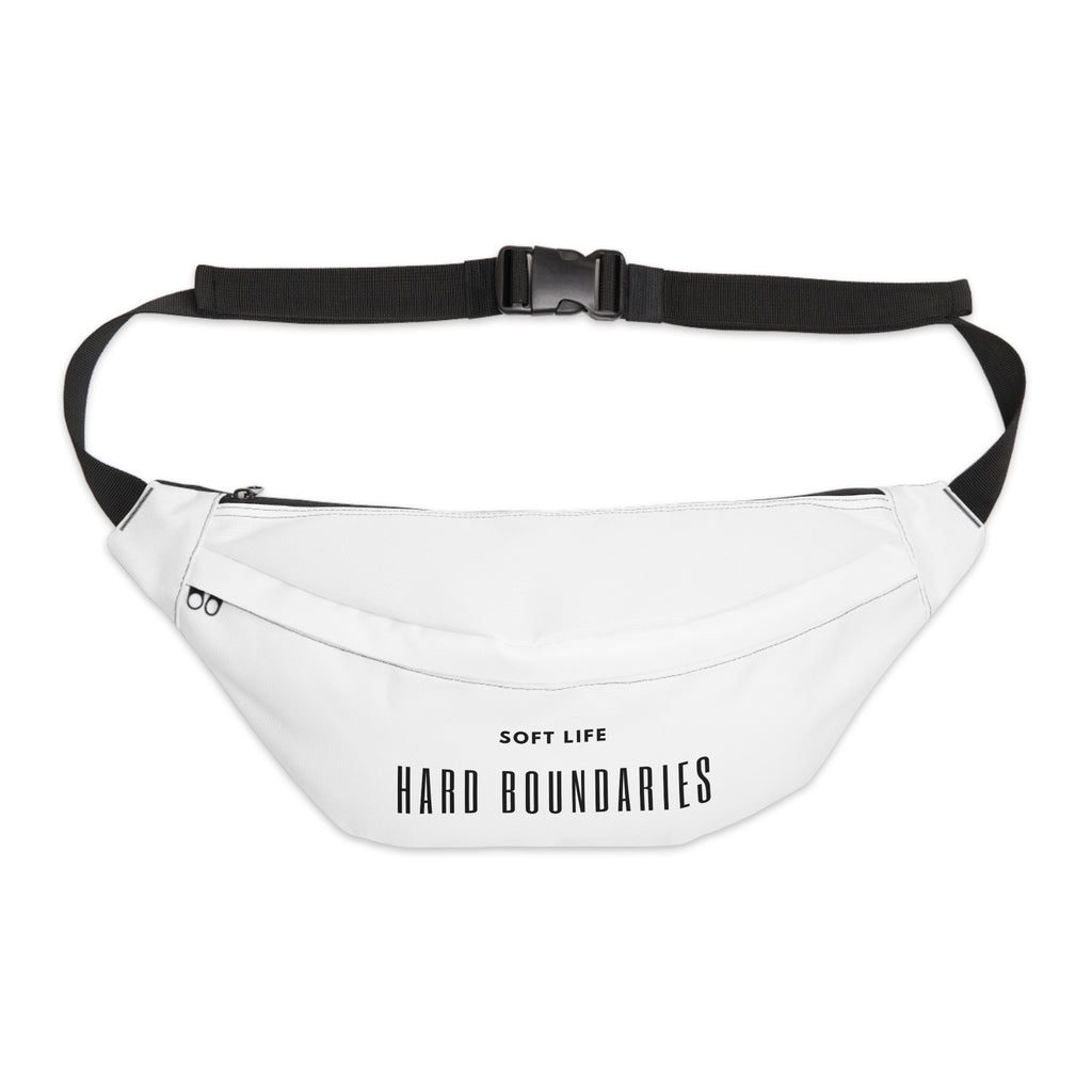 Hard Boundaries Large Fanny Pack — 'Soft Life' Waist Bag