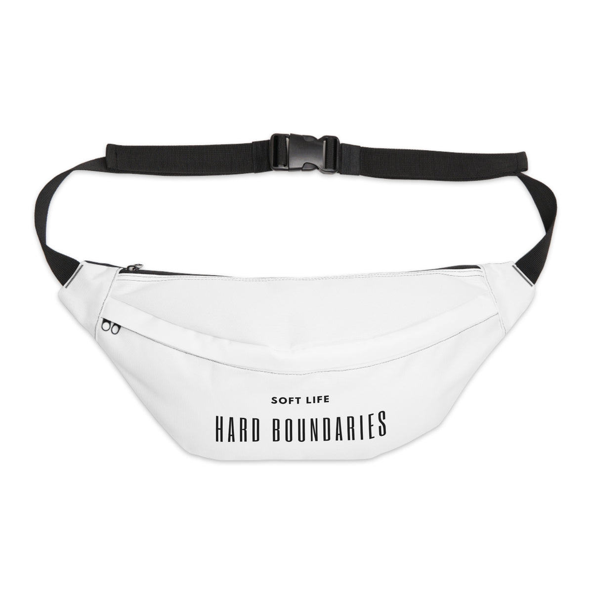 Hard Boundaries Large Fanny Pack — 'Soft Life' Waist Bag