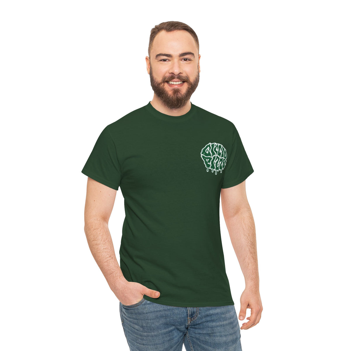 Ciccio Pizza Drip T-Shirt — Retro Pizza Logo Tee