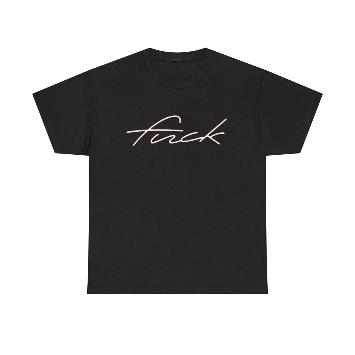Script Tee — Bold Statement Graphic T‑Shirt