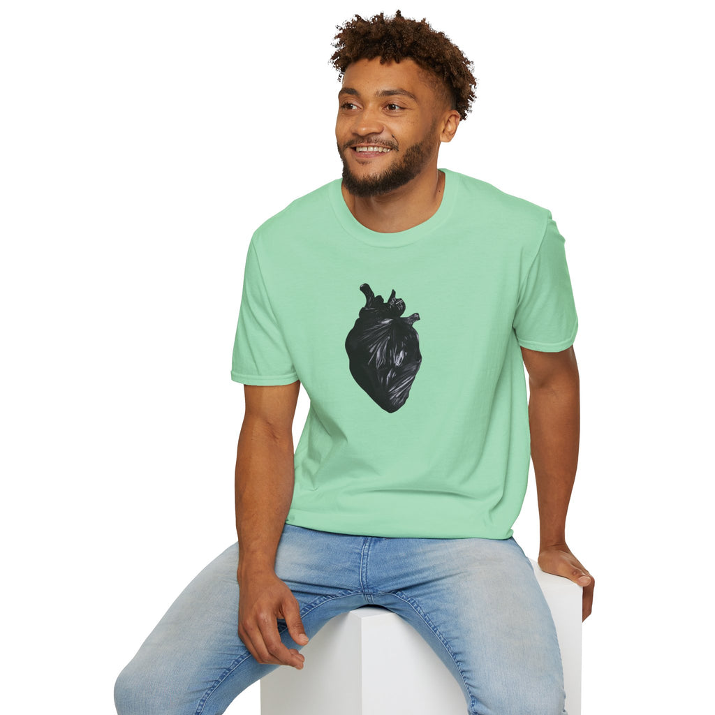 Trash — Black Ink Heart Graphic Tee