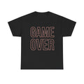Game Over T-Shirt – Retro Outline Graphic Tee for Gamers & Casual Wear