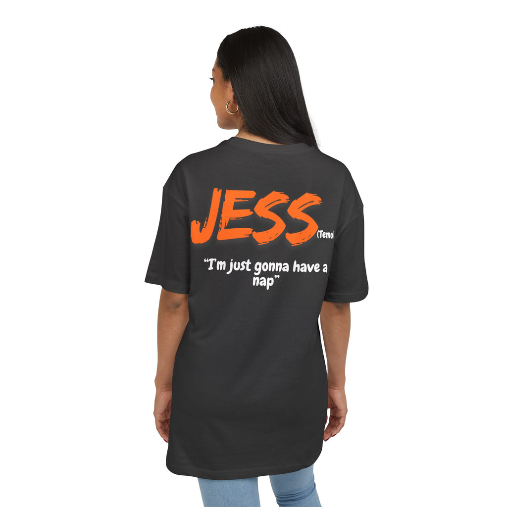JESS(Temu)- Dark Colours - Oversized Tshirt