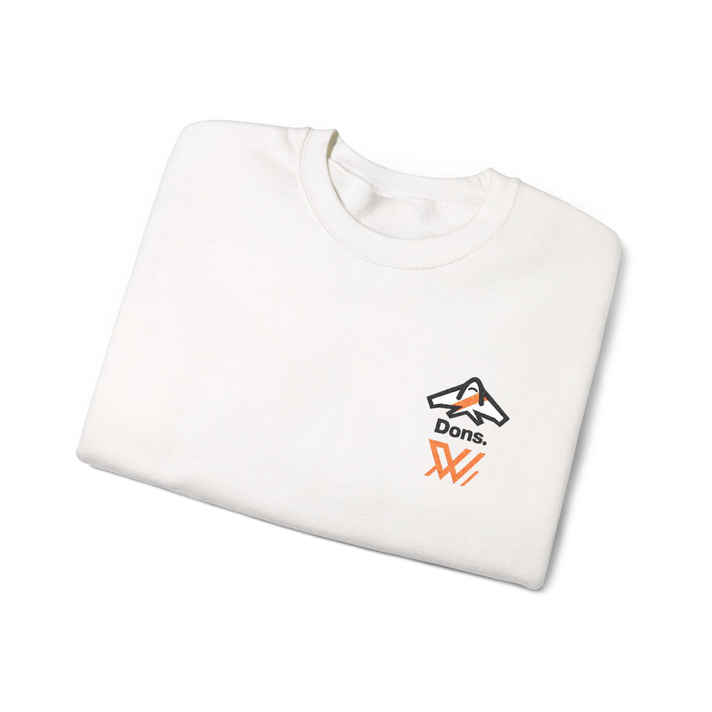 W Bombers Crewneck Sweatshirt - Minimal Mountain Logo “Done” Graphic
