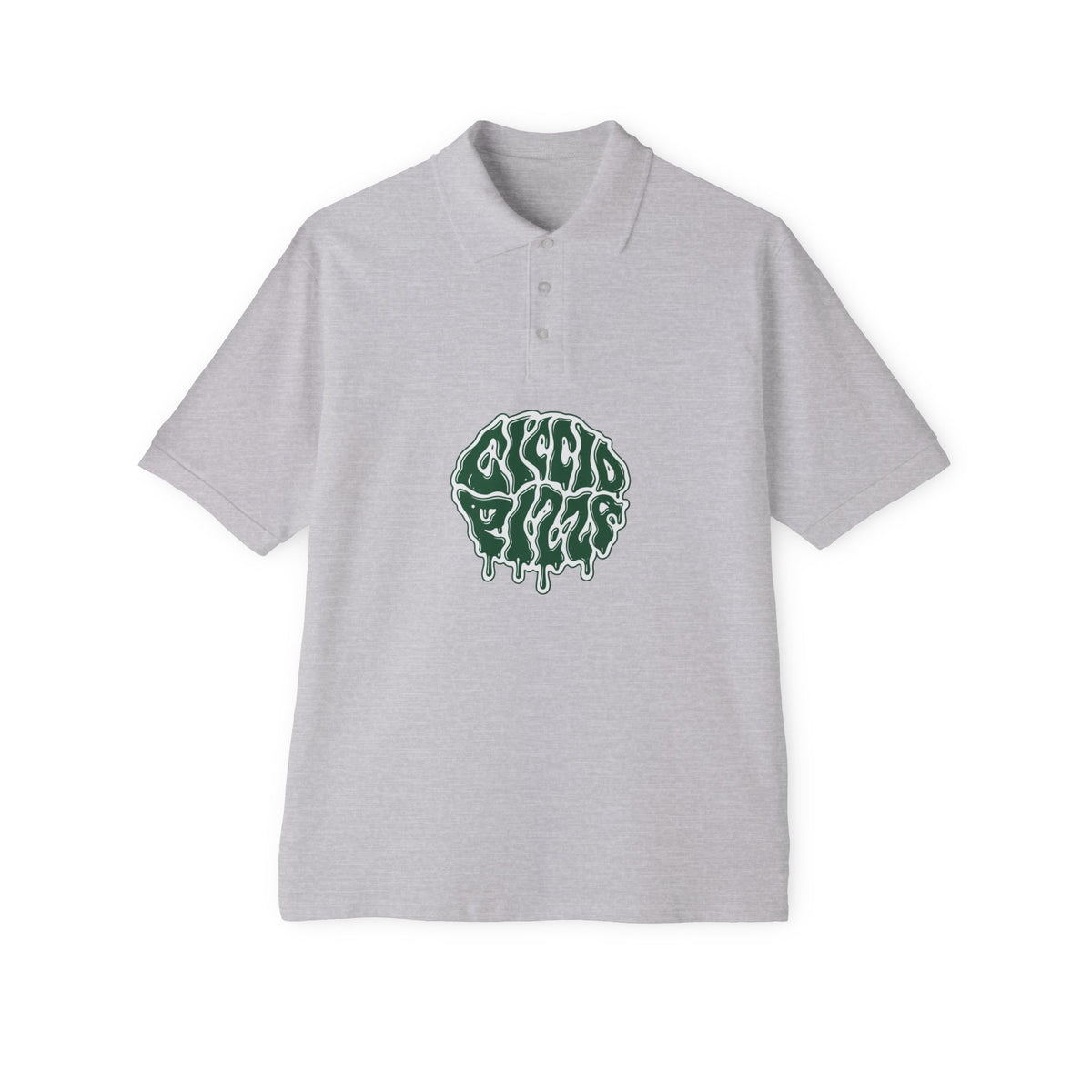 Ciccio Pizza 2 Drip Logo Polo — Men's Short-Sleeve Collared Shirt