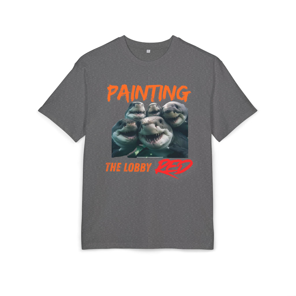 ‘Painting the lobby RED’- Oversized Tshirt