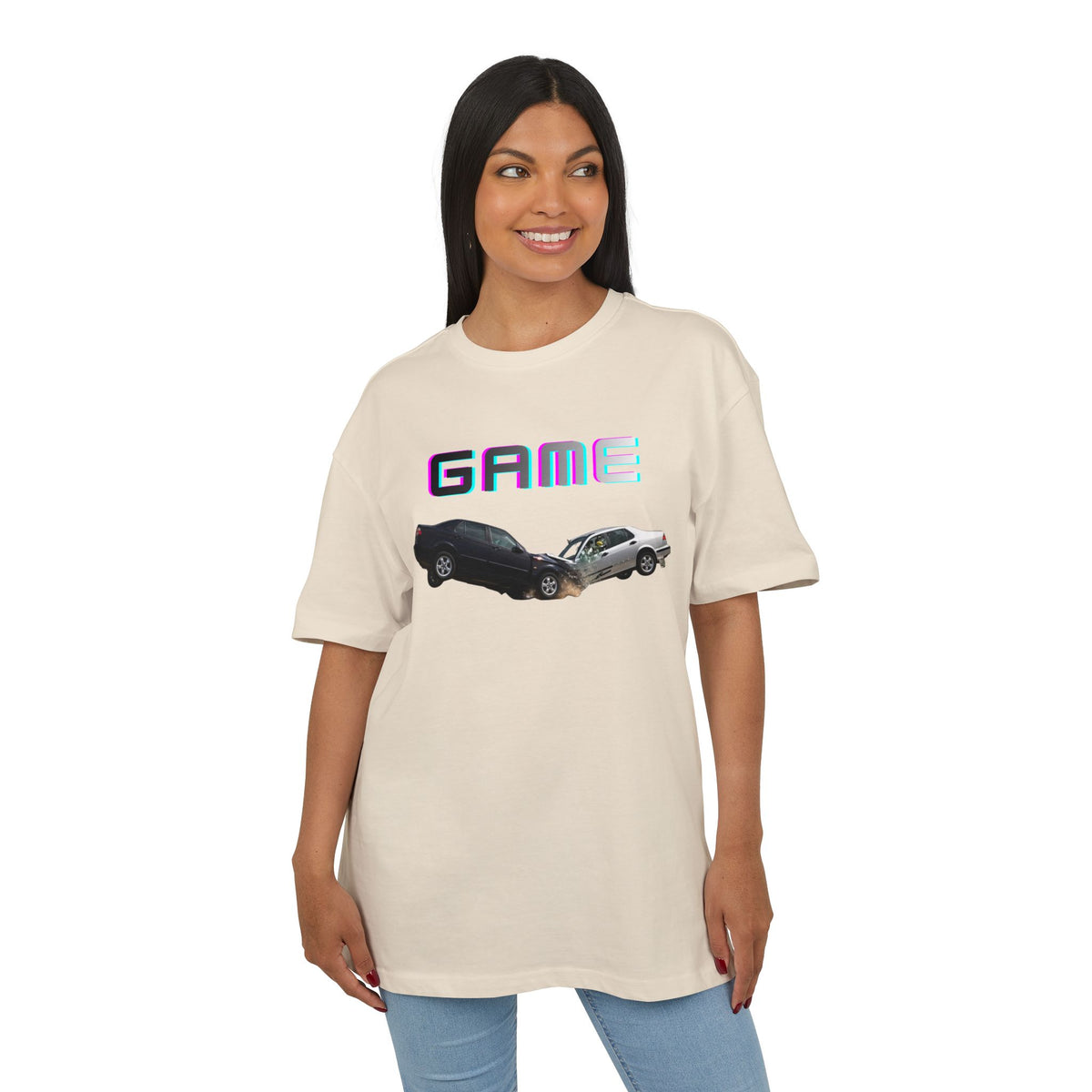 ‘Game crashed’- Oversized Tshirt