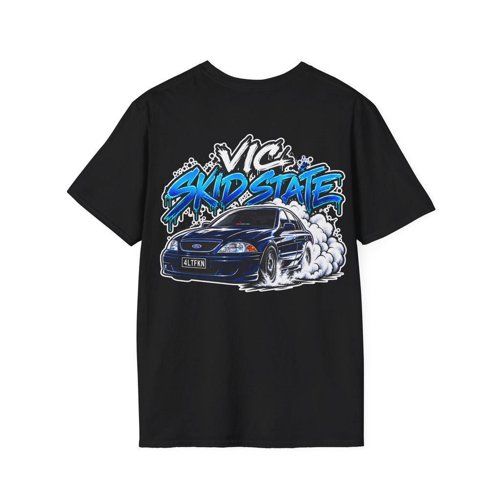 4LTFKN License Plate Tee — Graphic T‑Shirt