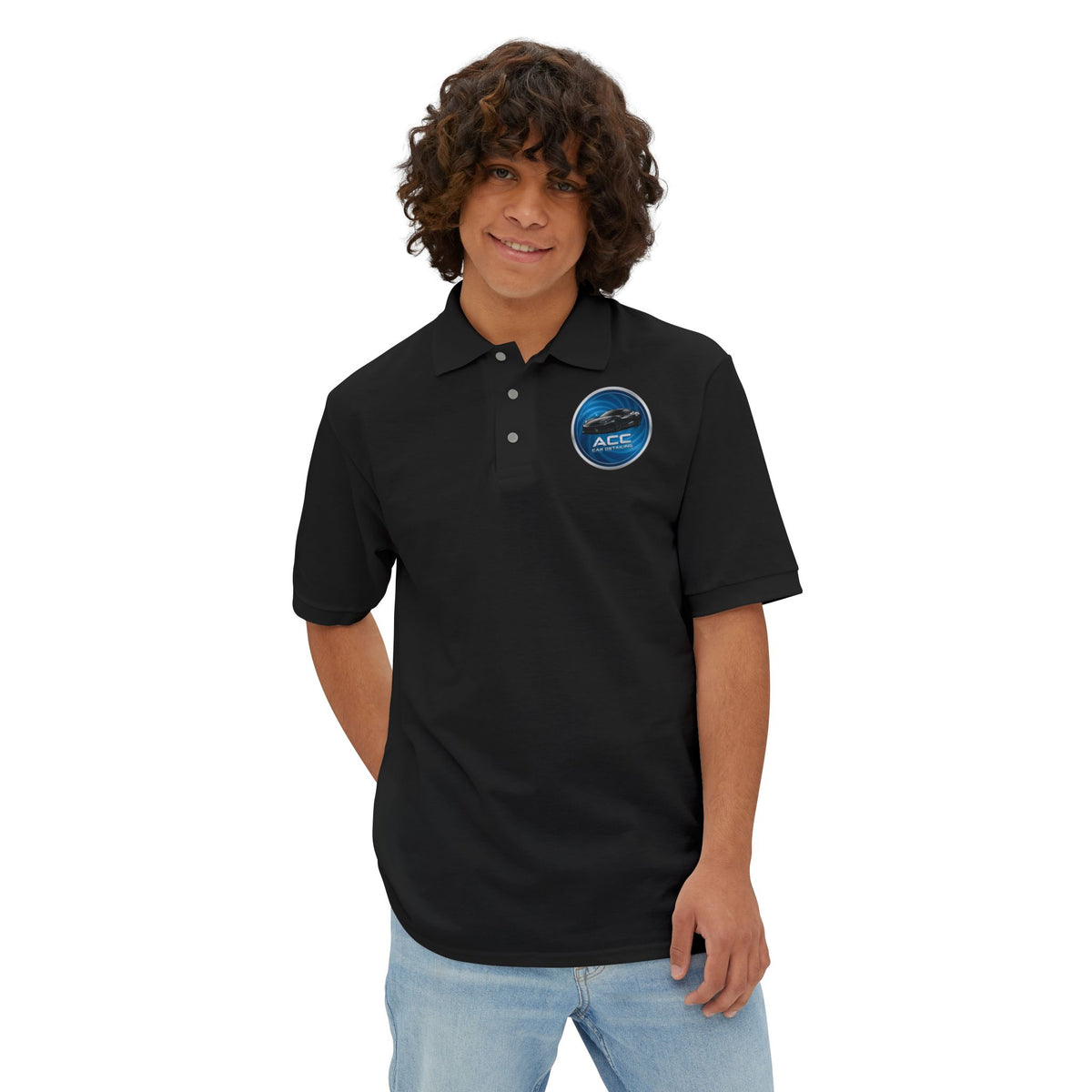 ACC Automotive Service Logo Polo — Branded Men's Work Shirt