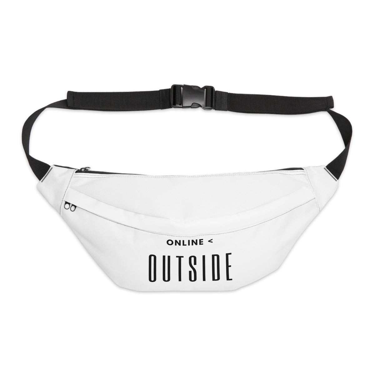 Outdoor Fanny Pack — "Online Outside" Large Waist Bag
