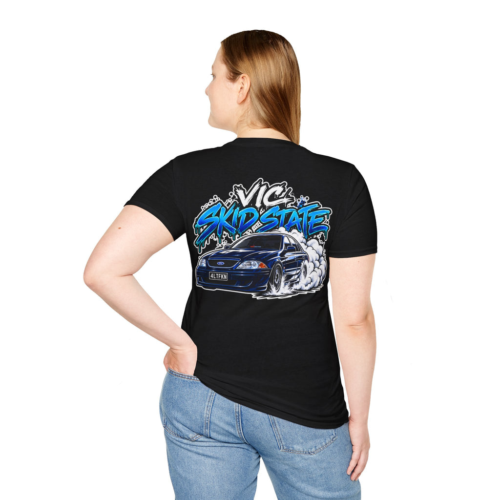 4LTFKN License Plate Tee — Graphic T‑Shirt