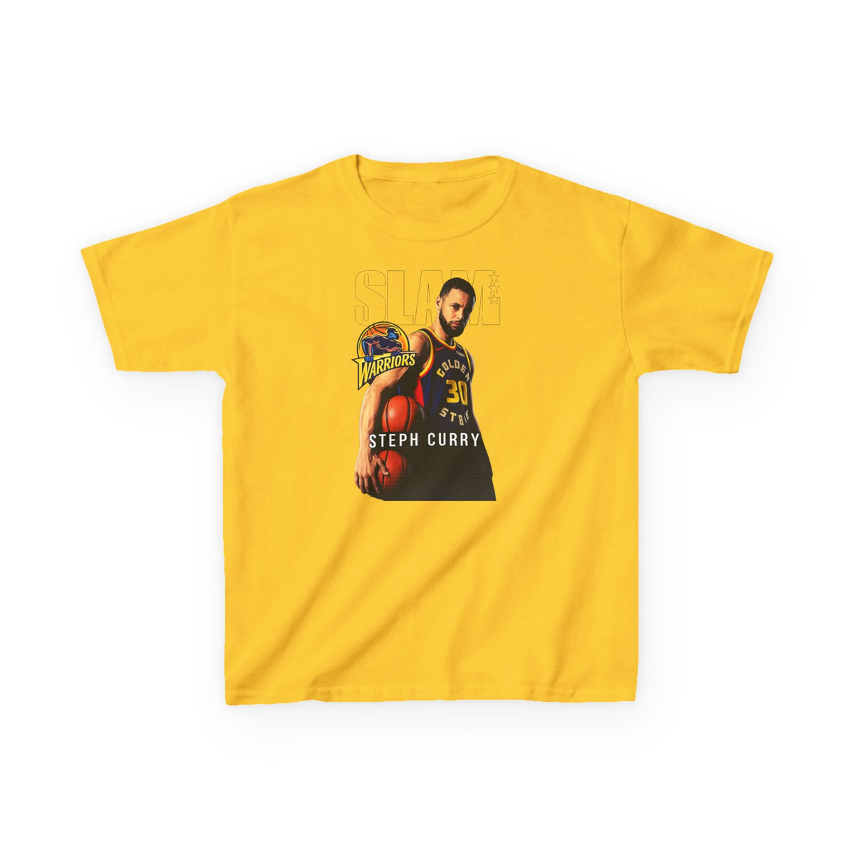 Kids Sports Jersey Tee — 'Steph Curry' Inspired Basketball Shirt with Custom Back Number