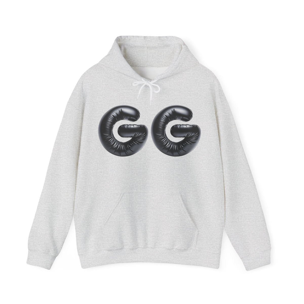 GG Balloon Graphic Hoodie – Playful Retro Lettering Pullover