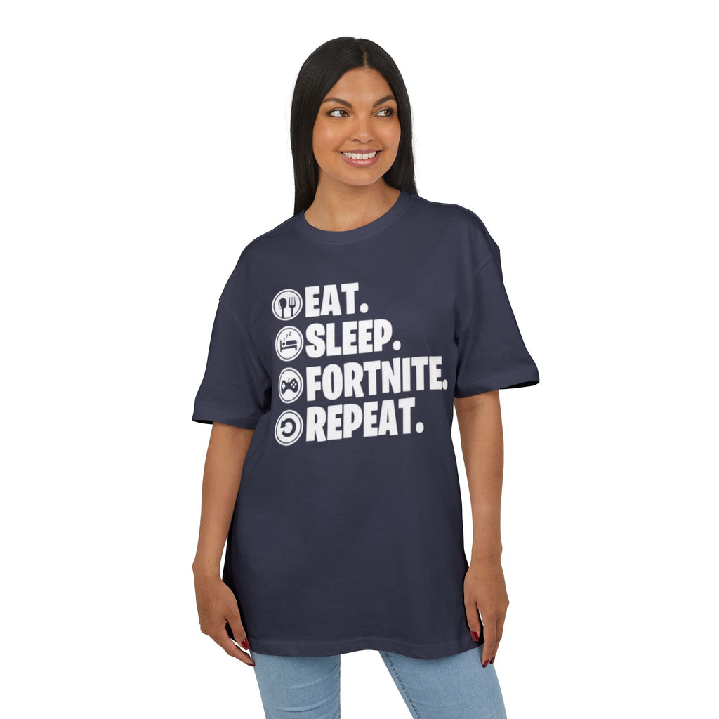 ‘Eat.Sleep.Repeat.’- Oversized Tshirt
