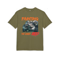 ‘Painting the lobby RED’- Oversized Tshirt