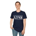 4LTFKN License Plate Tee — Graphic T‑Shirt