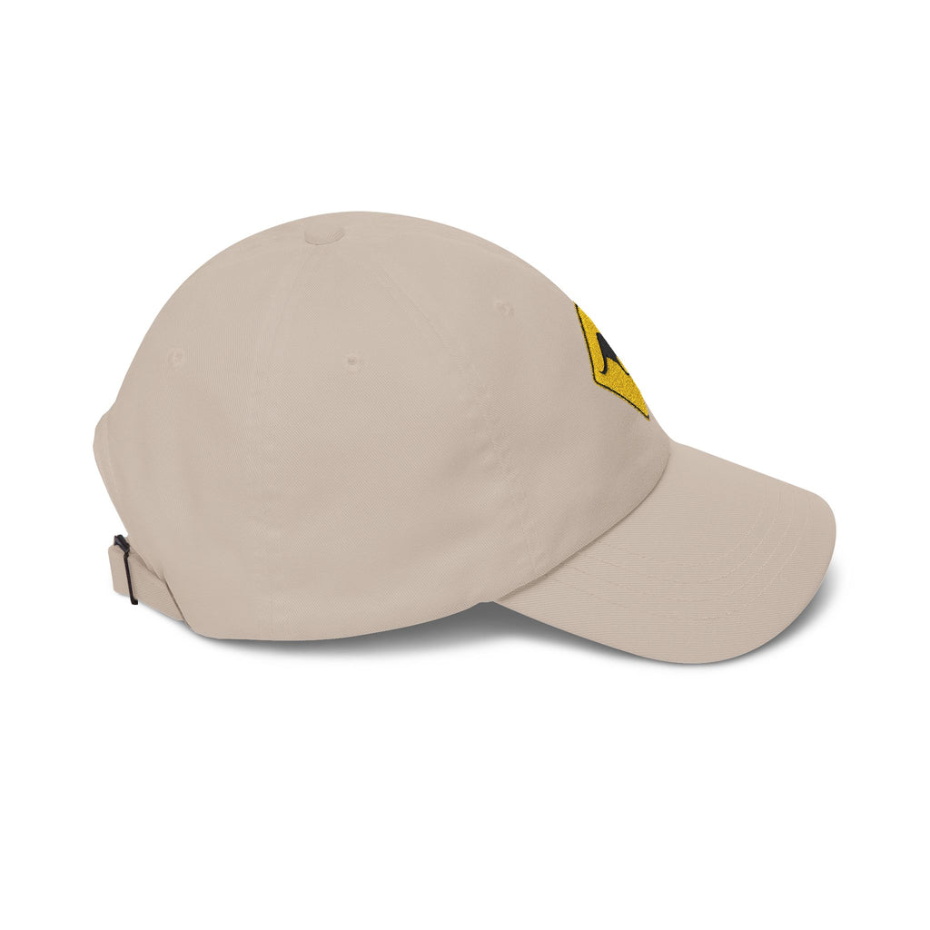 Dad Cap — Kangaroo Road Sign Embroidered Hat