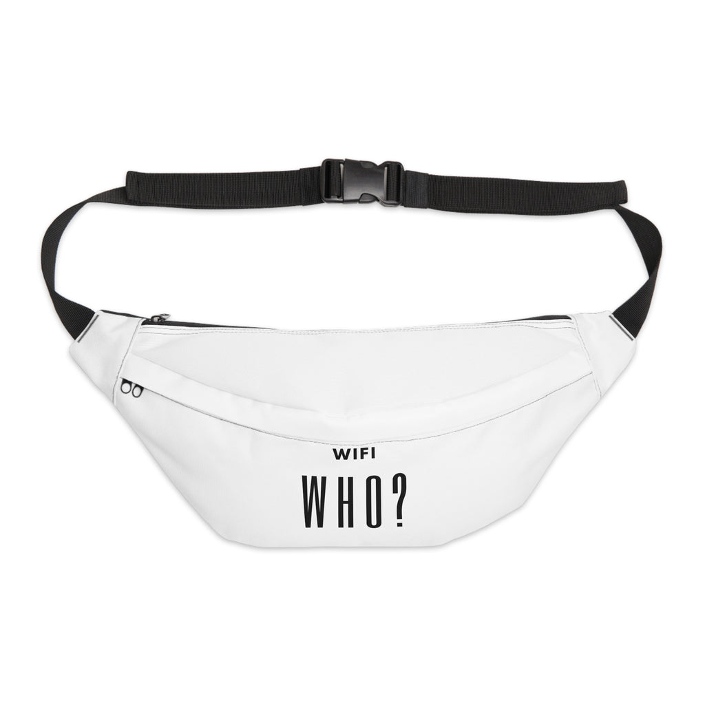 Minimal “Wi-fi WHO?” Chest Bag