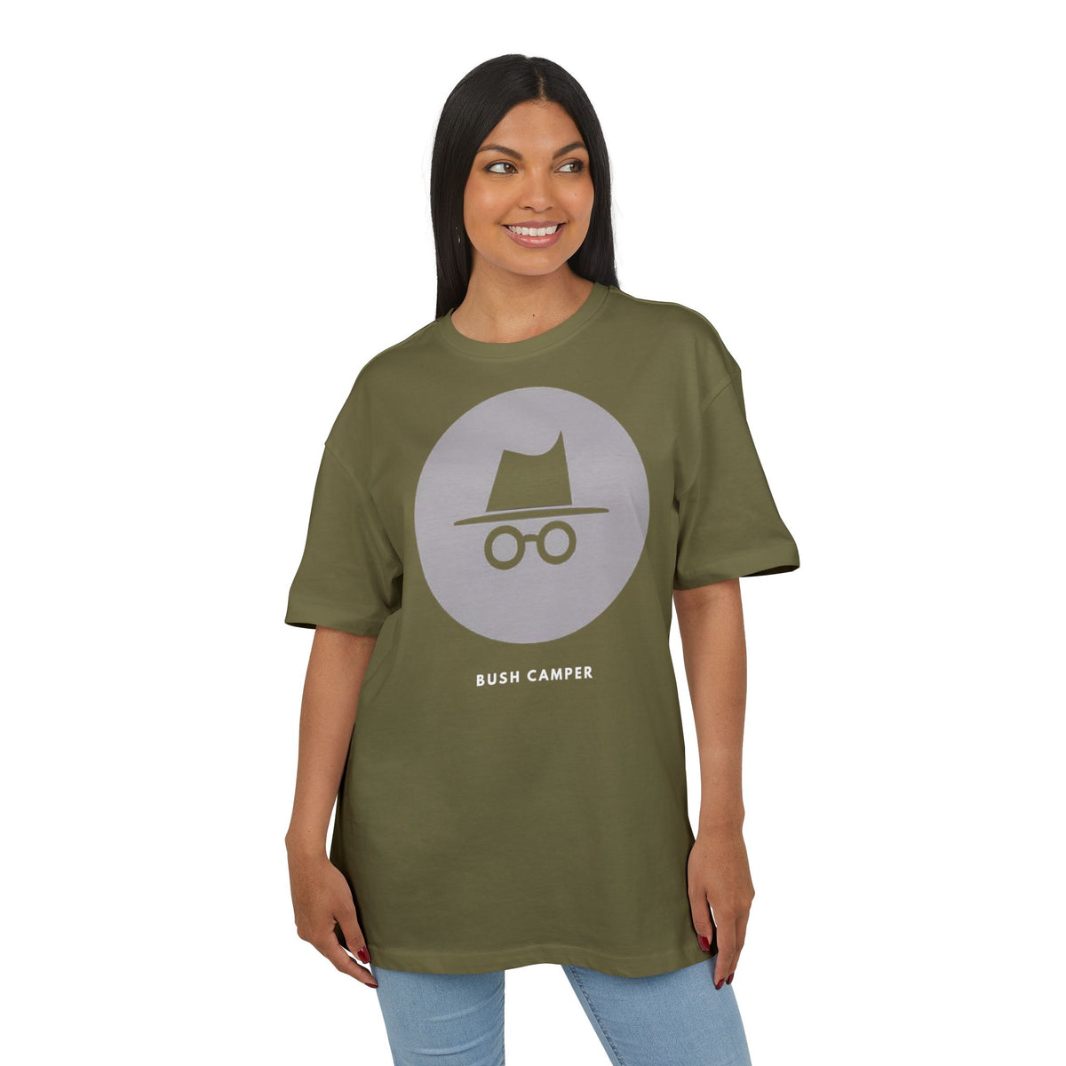 ‘Bush camper’- Oversized Tshirt