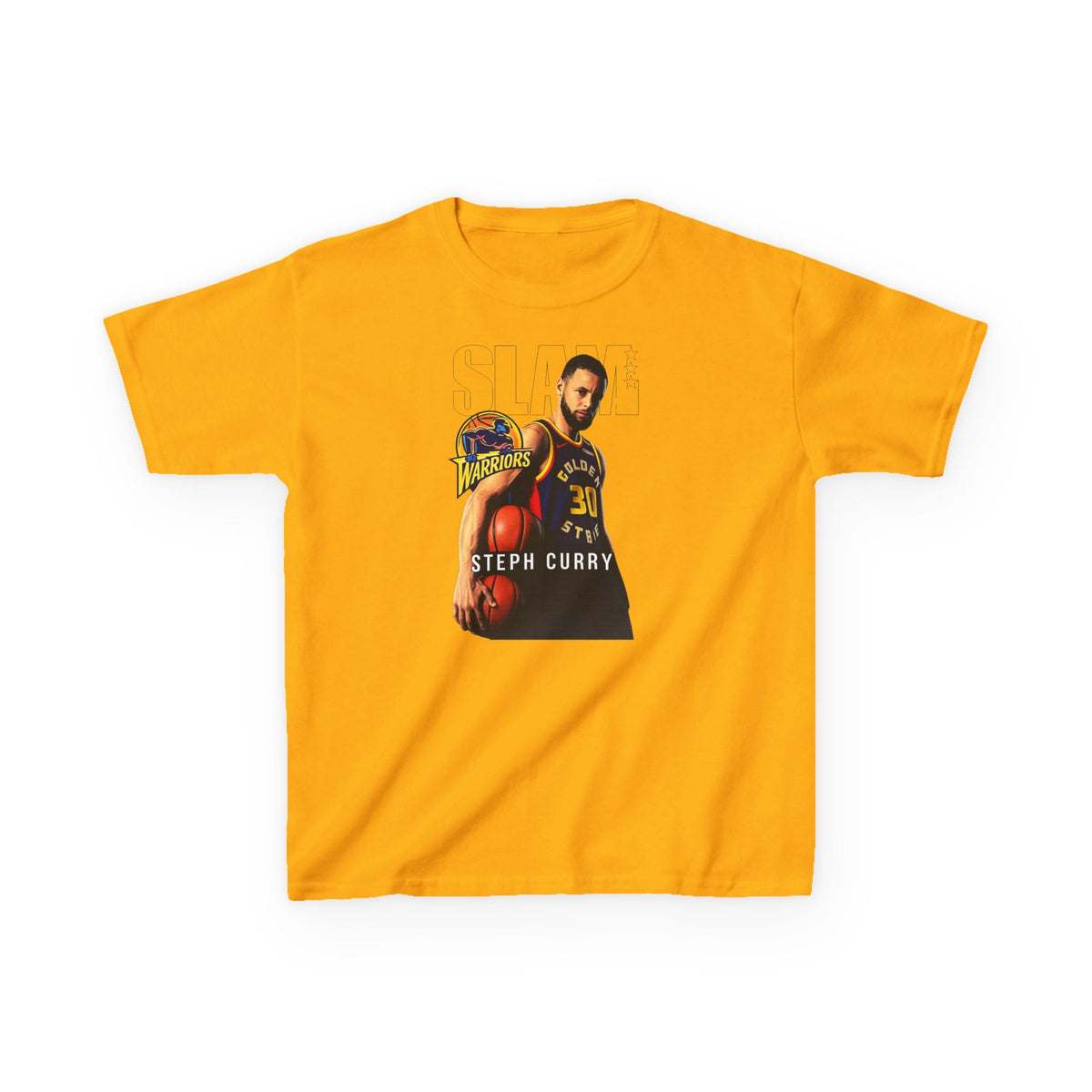 Kids Sports Jersey Tee — 'Steph Curry' Inspired Basketball Shirt with Custom Back Number