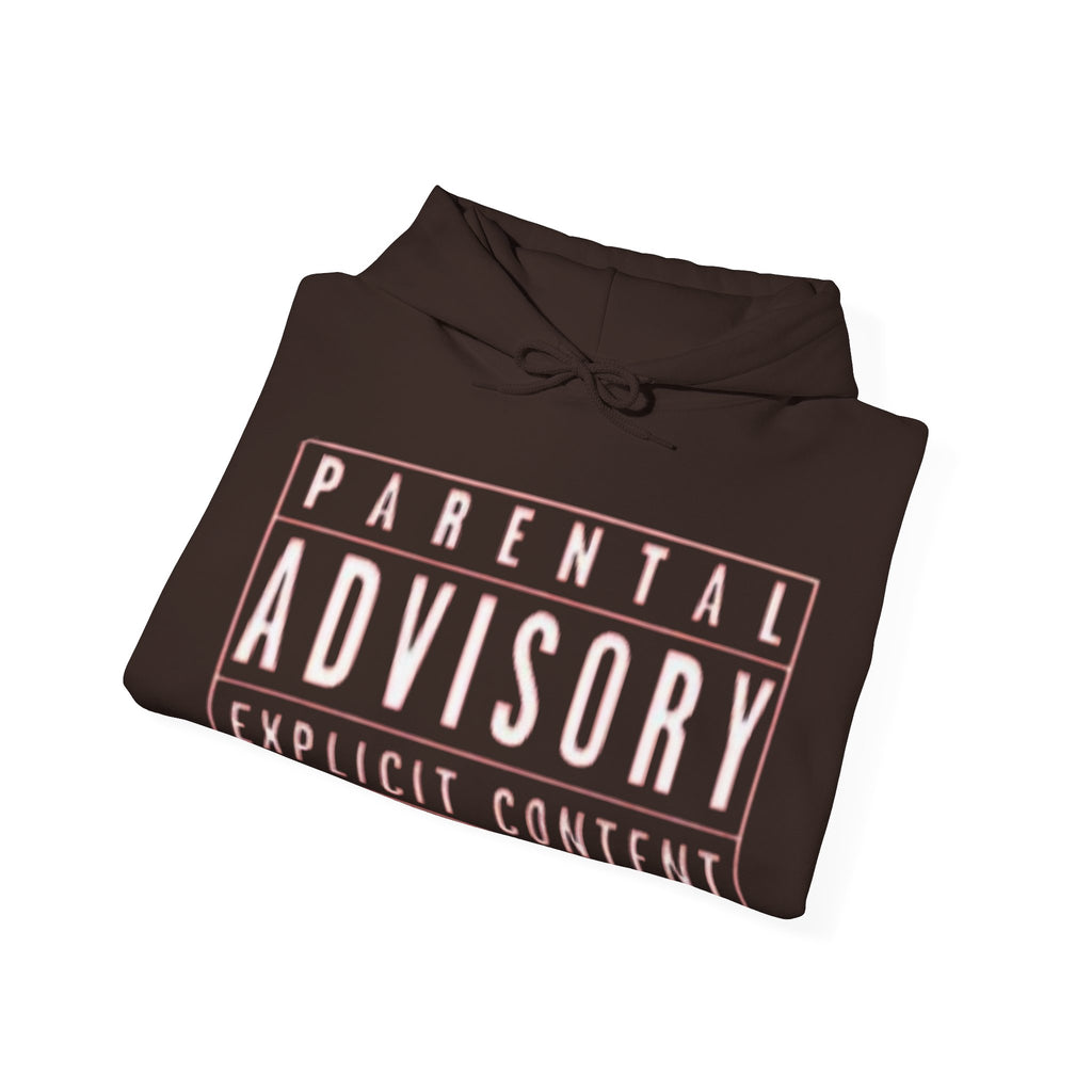 Parental Advisory "Explicit Content" Hoodie — Graphic Streetwear Pullover