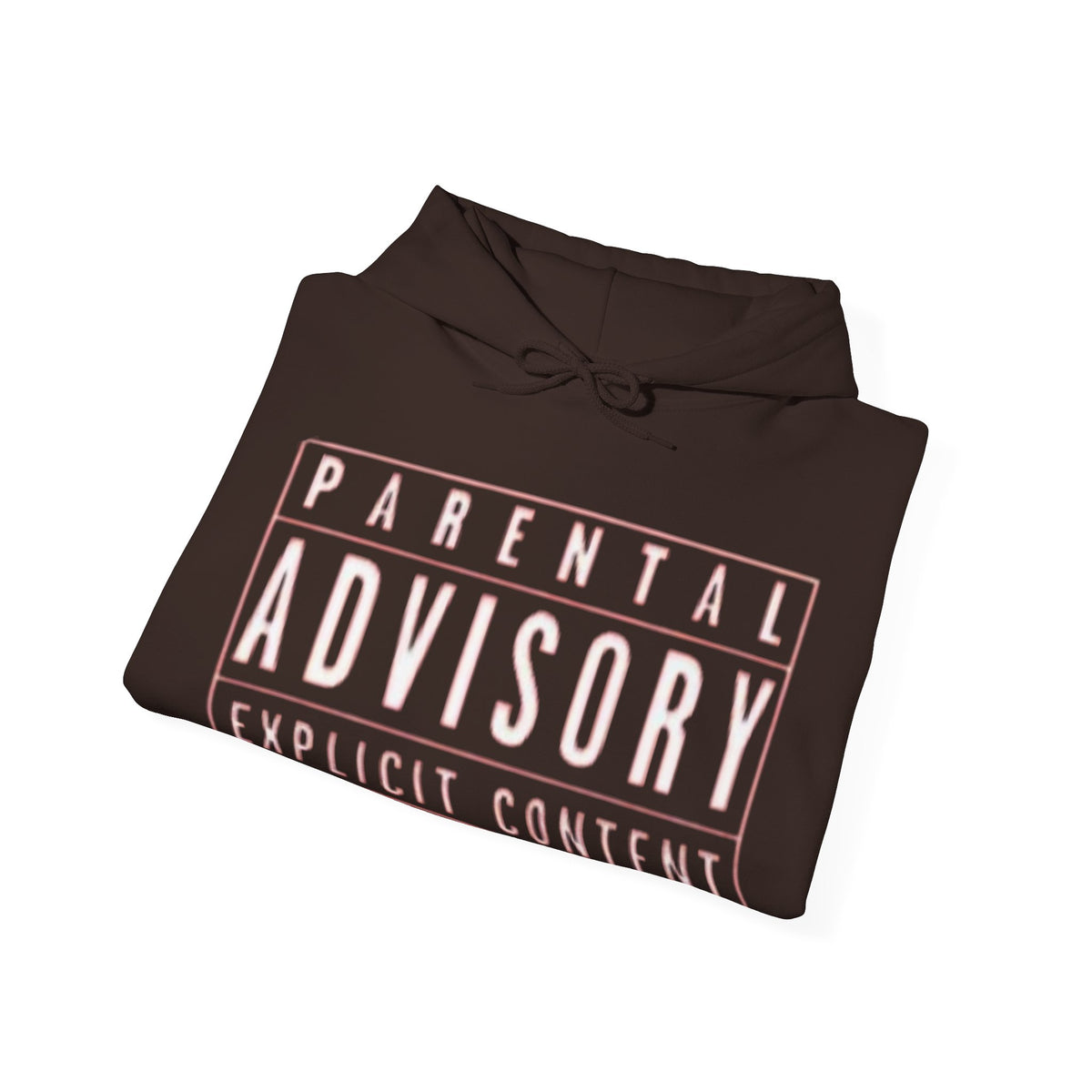 Parental Advisory "Explicit Content" Hoodie — Graphic Streetwear Pullover