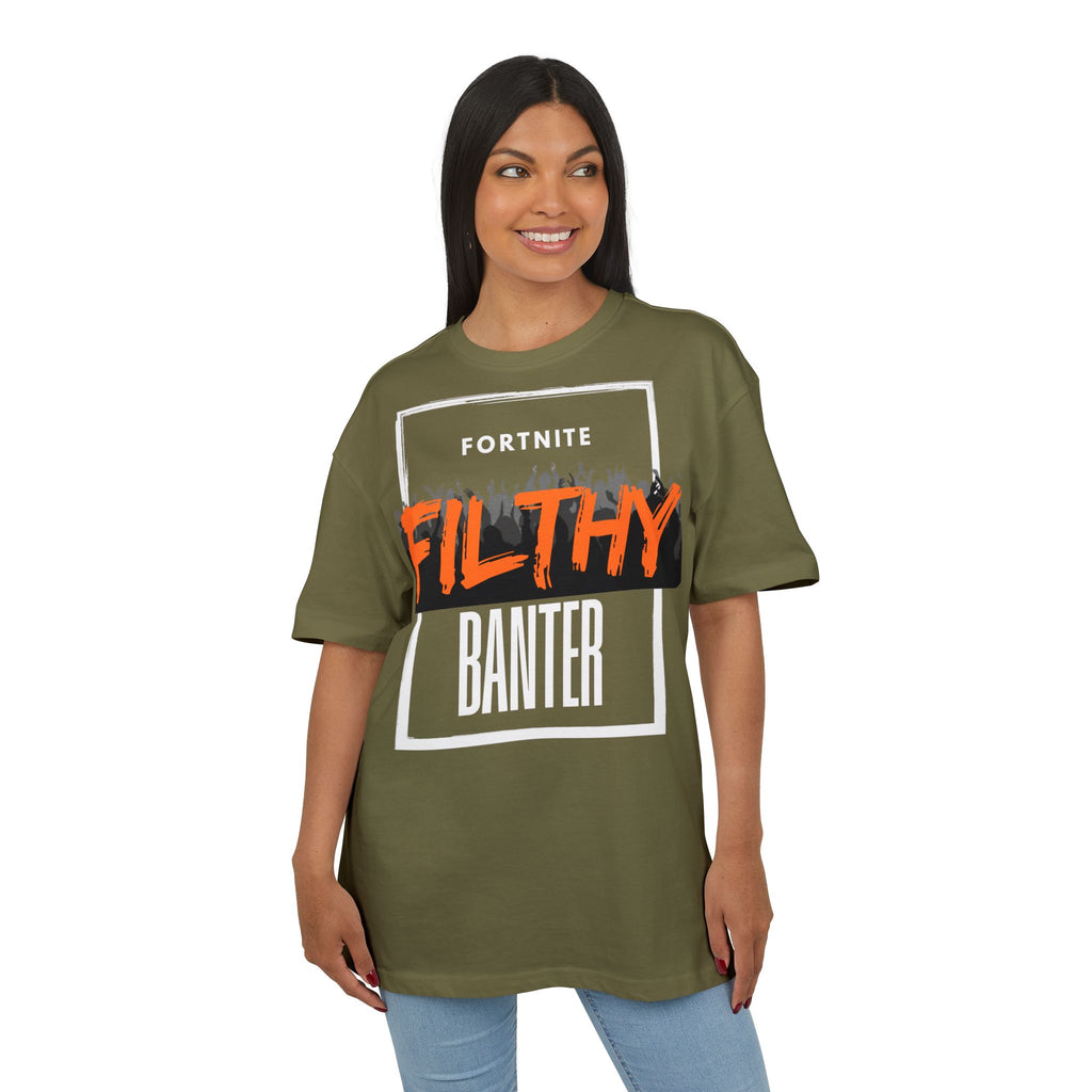 JESS(Temu)- Dark Colours - Oversized Tshirt