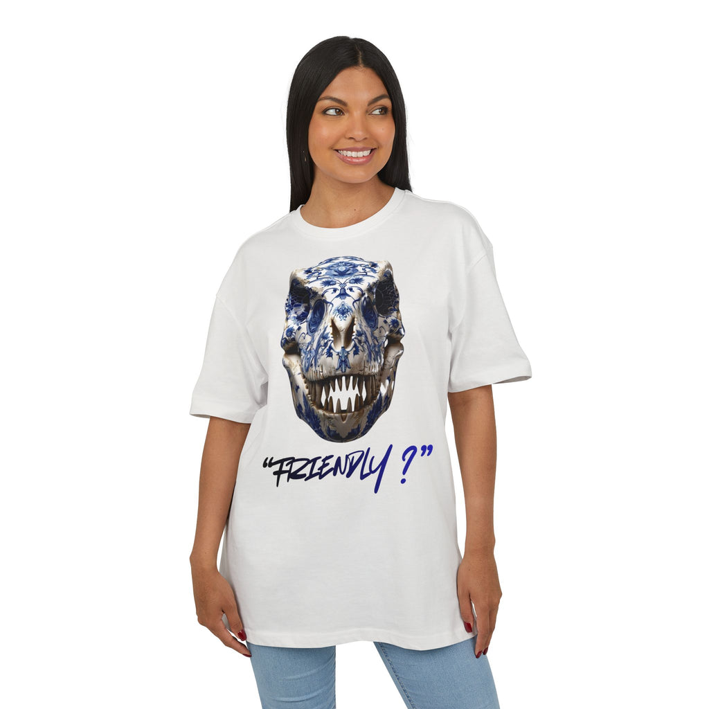 ‘Friendly?’- Oversized Tshirt